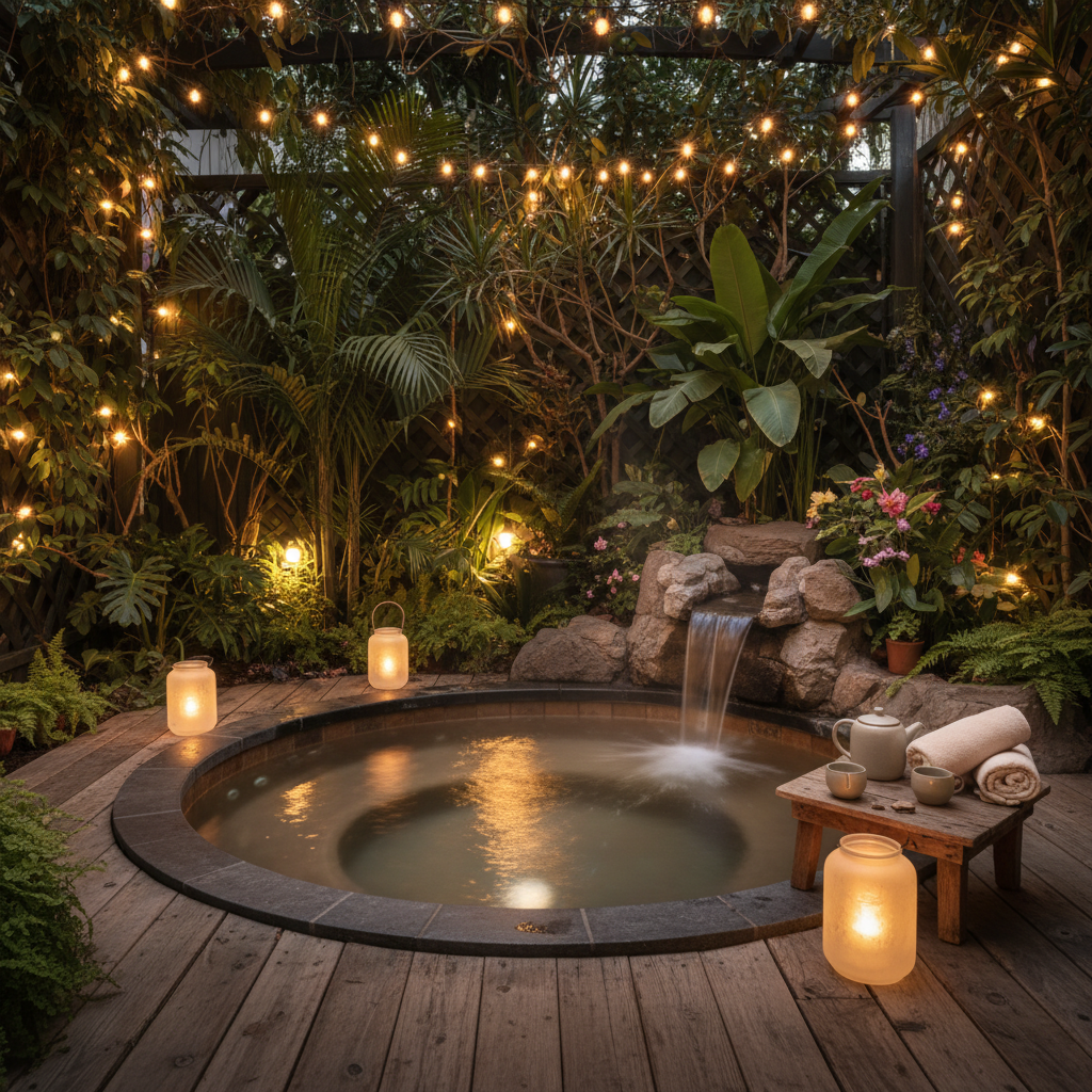 How to Create the Perfect Backyard Hot Tub Sanctuary on Any Budget