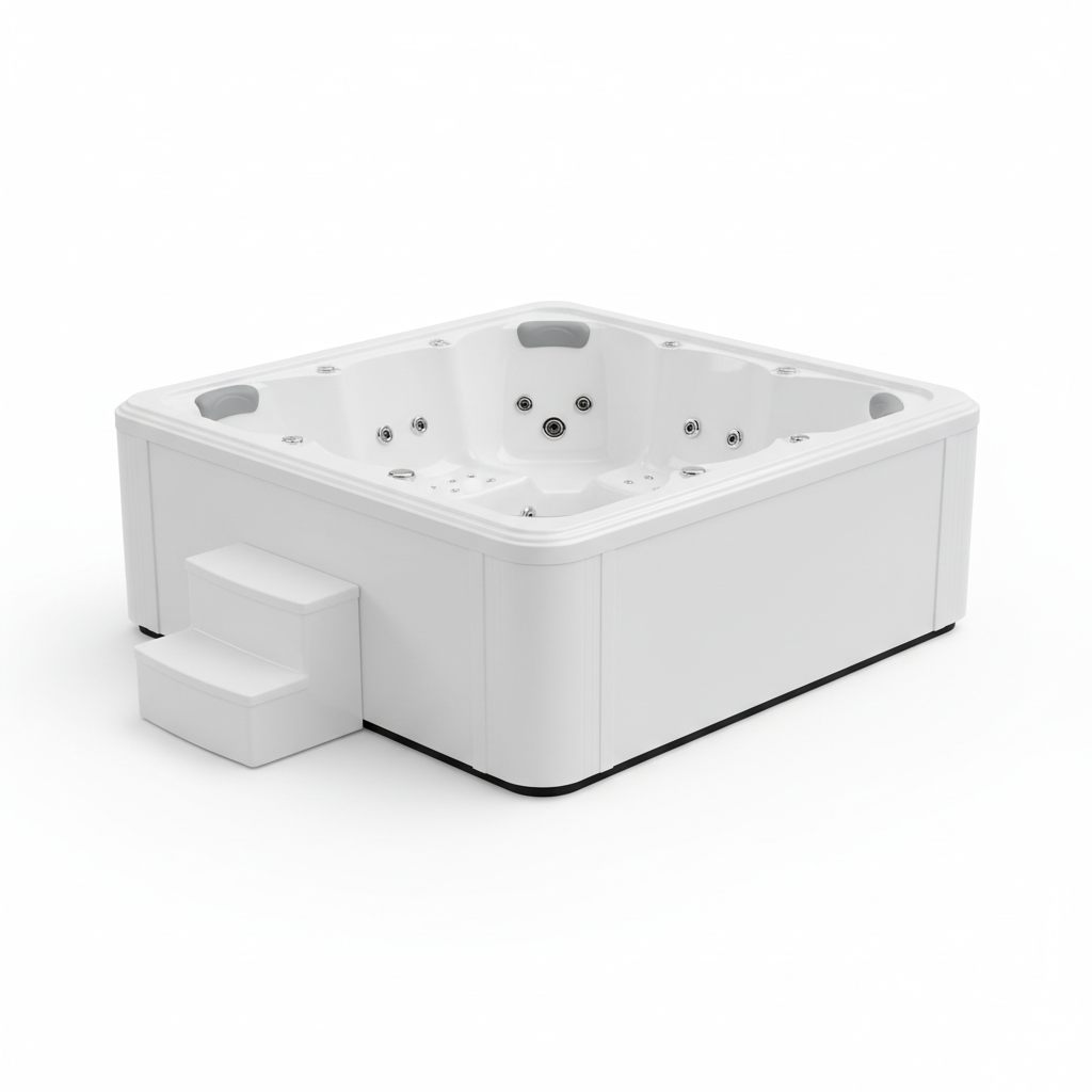 The Nordic Apex: Elite Cedar-Finish Performance Spa