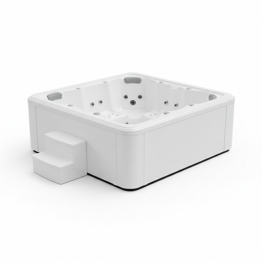 The Nordic Apex: Elite Cedar-Finish Performance Spa