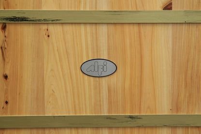 ALFI brand AB1136 61'' Free Standing Cedar Wooden Bathtub with Tub Filler