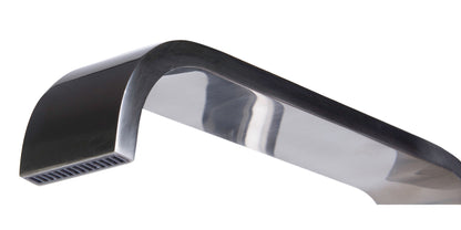 ALFI brand AB2180 Floor Mount Tub Filler with Shower Head Polished/Brushed