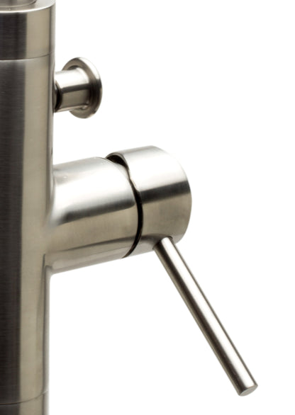 Alfi brand AB2534 Floor Mount Tub Filler with Shower Head Polished/Brushed