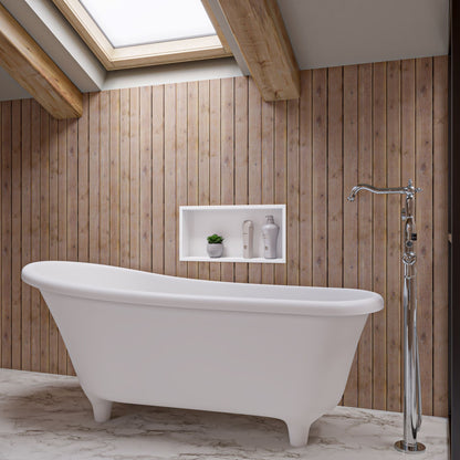 ALFI brand AB2553 Free Standing Floor Mounted Bath Tub Filler