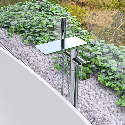 ALFI brand AB2875 Free Standing Floor Mounted Bath Tub Filler