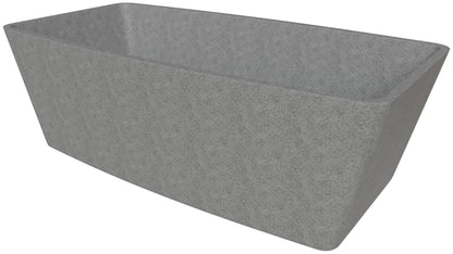 ALFI brand ABCO71TUB 71" Solid Concrete Rectangular Freestanding Bathtub
