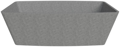 ALFI brand ABCO71TUB 71" Solid Concrete Rectangular Freestanding Bathtub