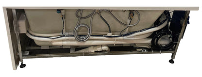 EAGO AM154ETL-L6 6 ft Acrylic White Rectangular Whirlpool Tub With Fixtures