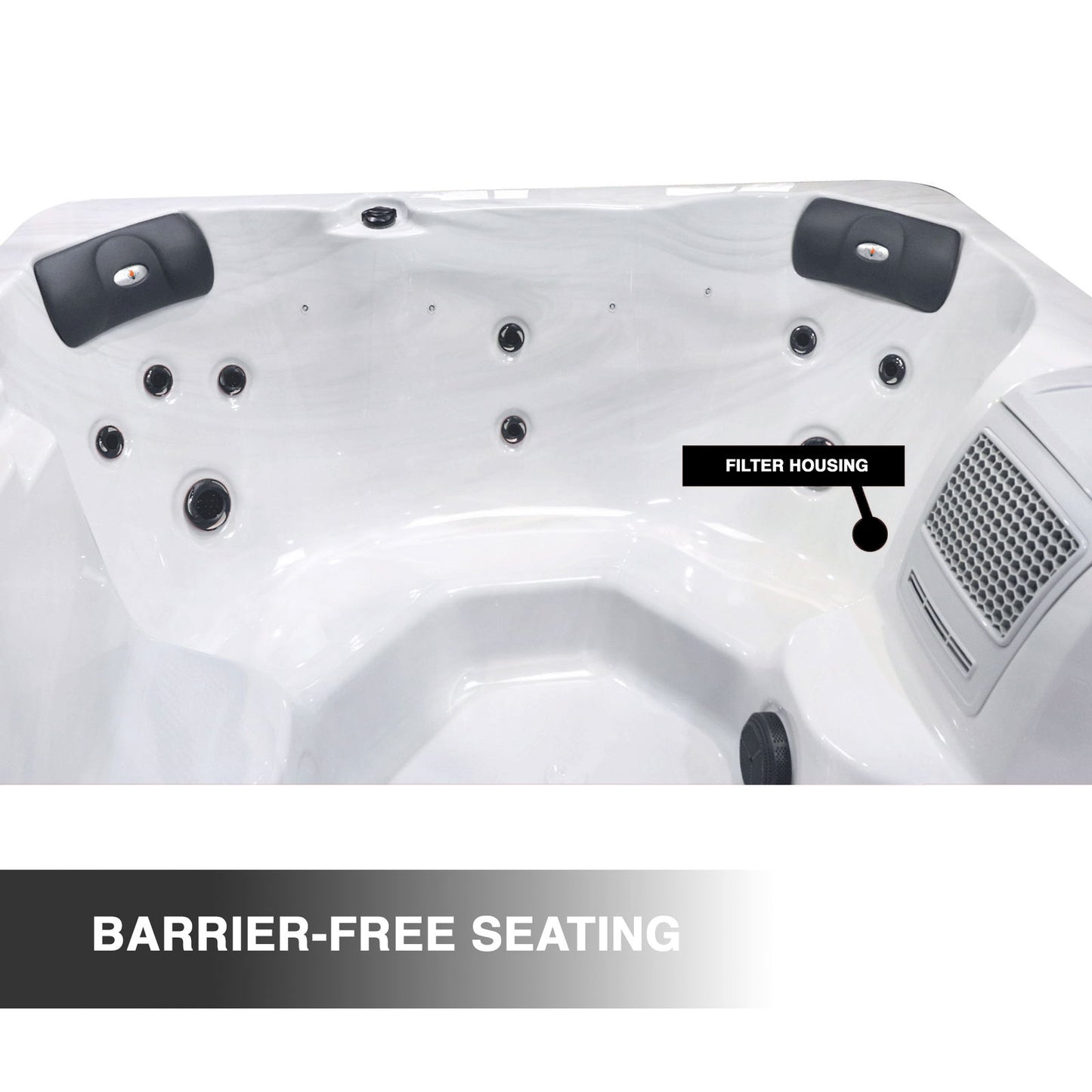 LYS4500 Plug & Play 5 Person Spa