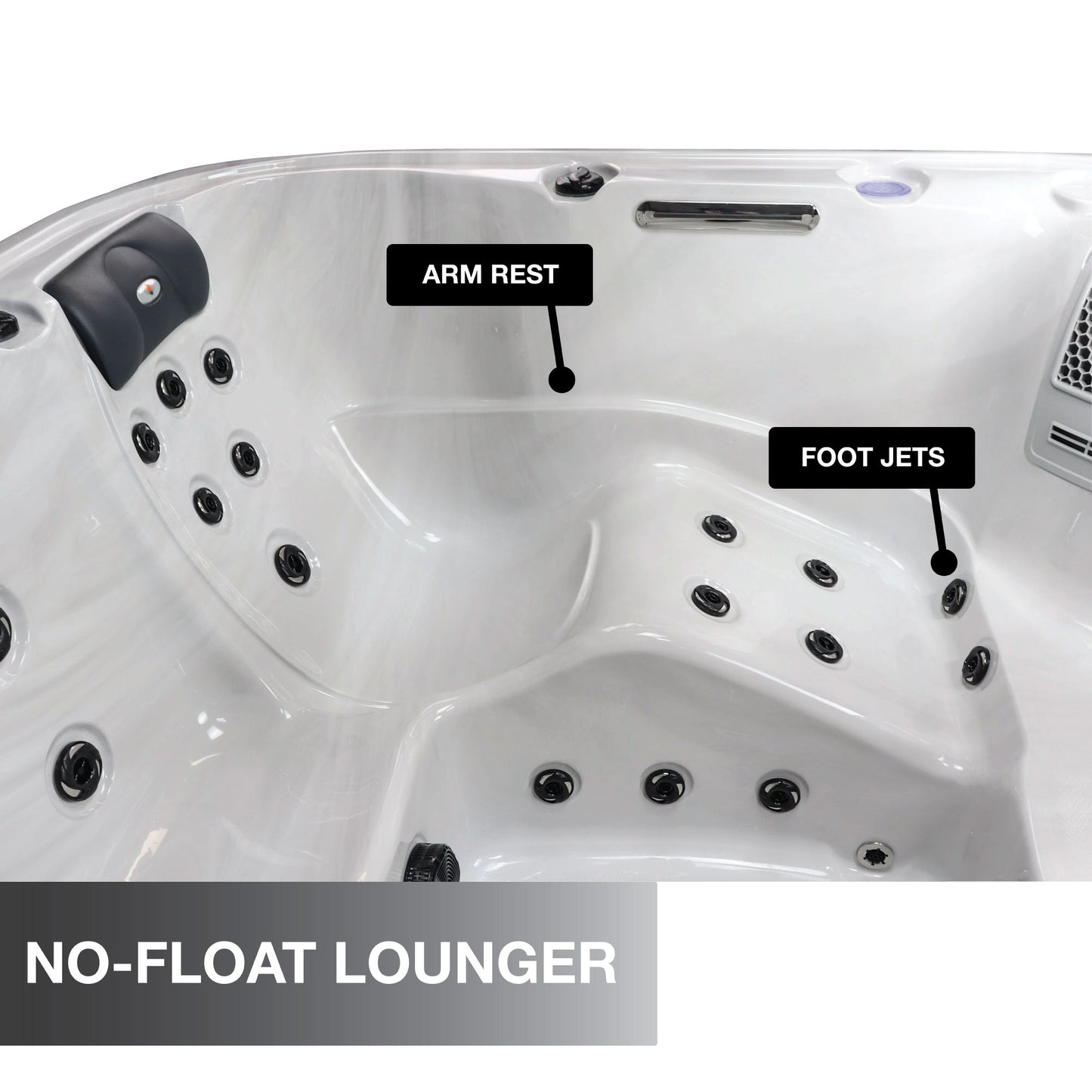 LYS5000 Luxury 240V 6 Person Spa