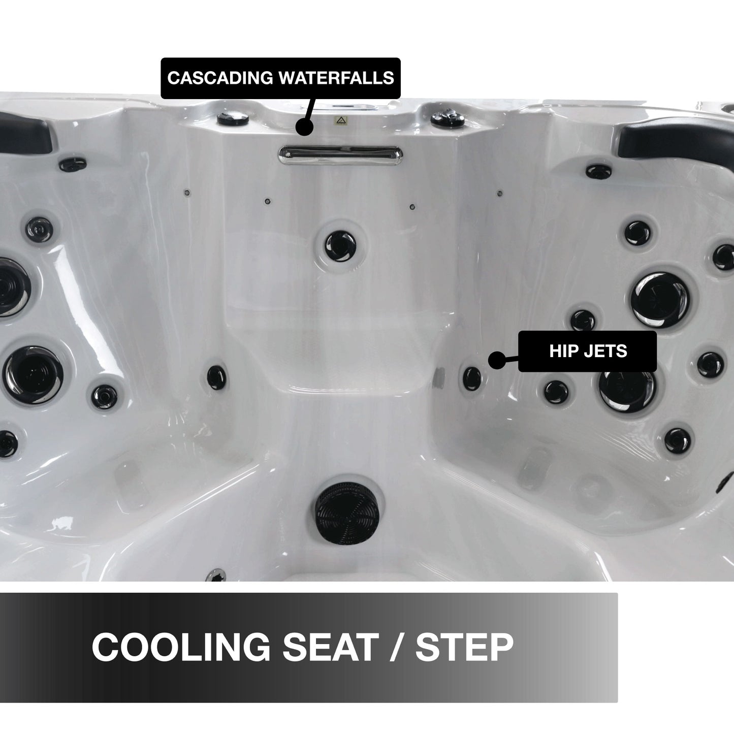 LYS6000 Luxury 240V 6 Person Spa
