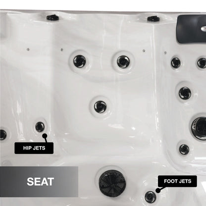 LYS6000 Luxury 240V 6 Person Spa
