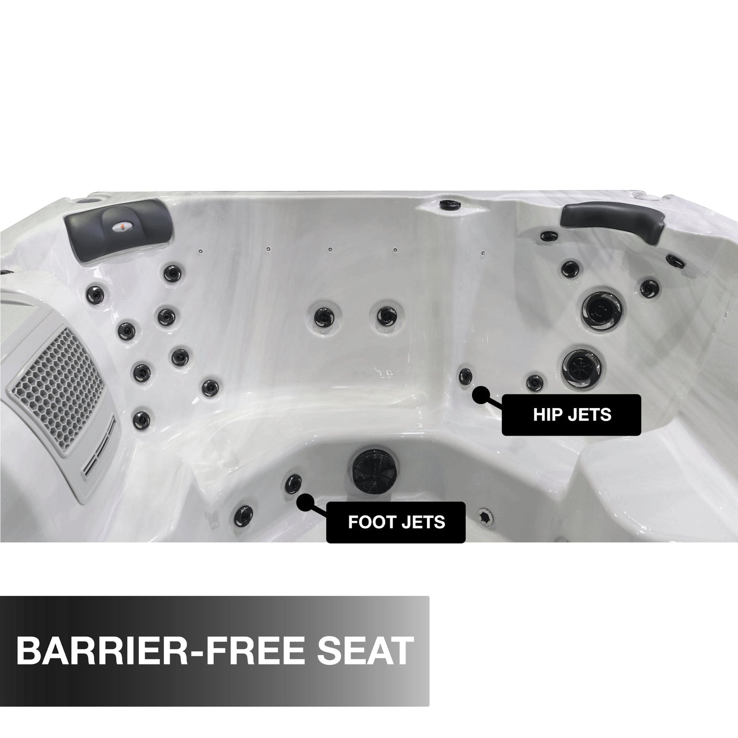 LYS7000 Luxury 240V 7 Person Spa