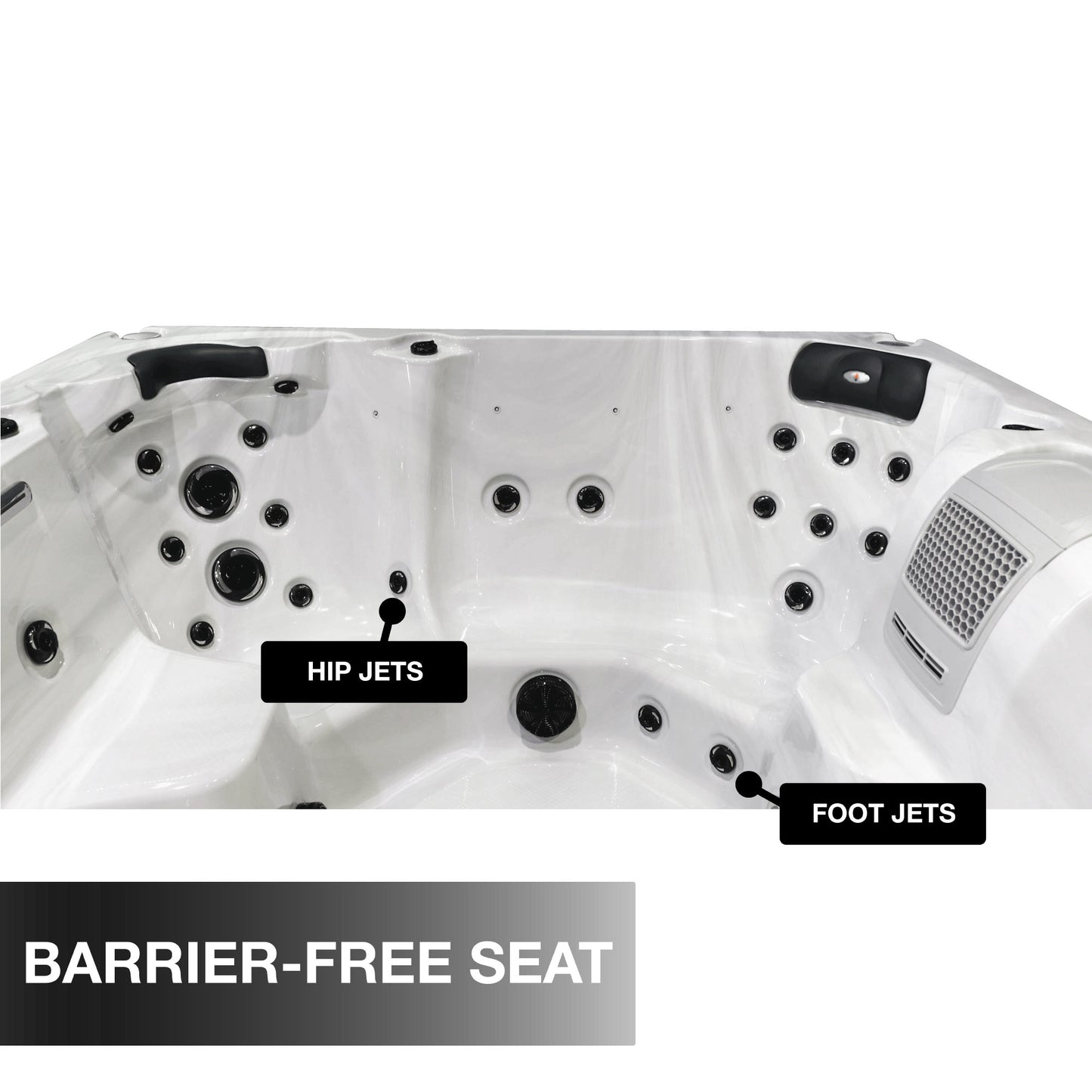LYS7000 Luxury 240V 7 Person Spa