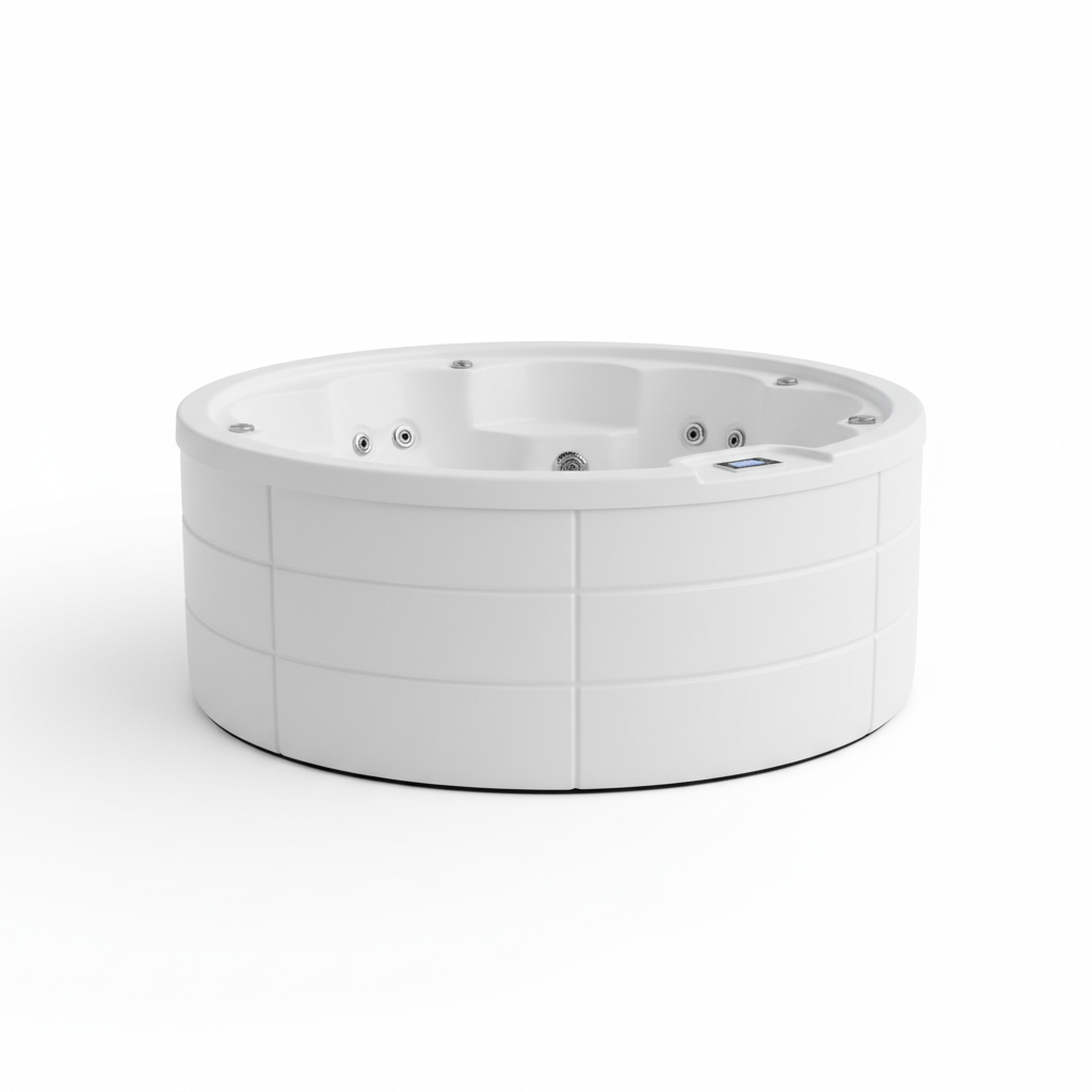 The Nordic Alpine: Artisanal Cedar-Finish Hot Tub