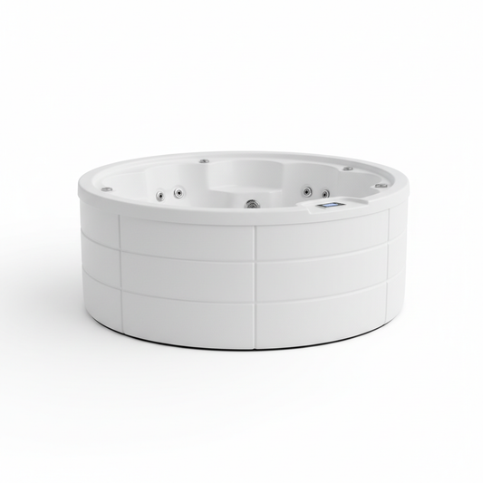 The Nordic Alpine: Artisanal Cedar-Finish Hot Tub